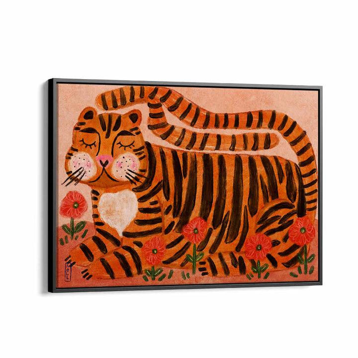 SLEEPING TIGER , KIDS ROOM PAINTINGS