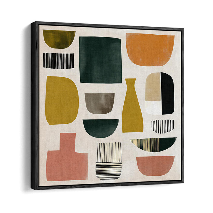 ABSTRACT SHAPES IN EARTH TONES