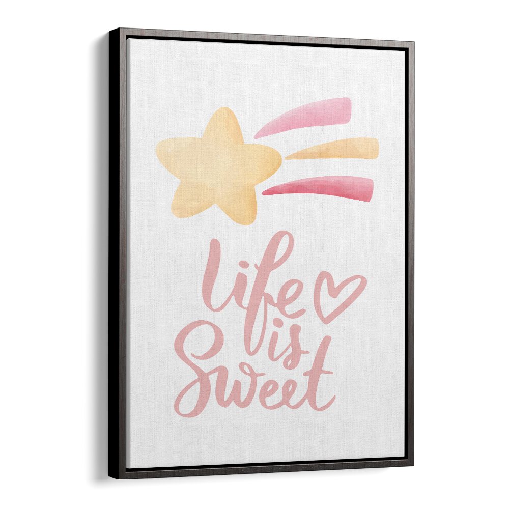 Brighten your child's room with SWEET STARB, KIDS ROOM PAINTINGS featuring whimsical stars and a sweet message.