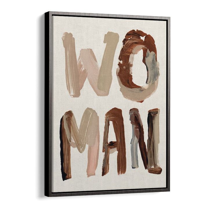 TEXTURED WOMAN WORD