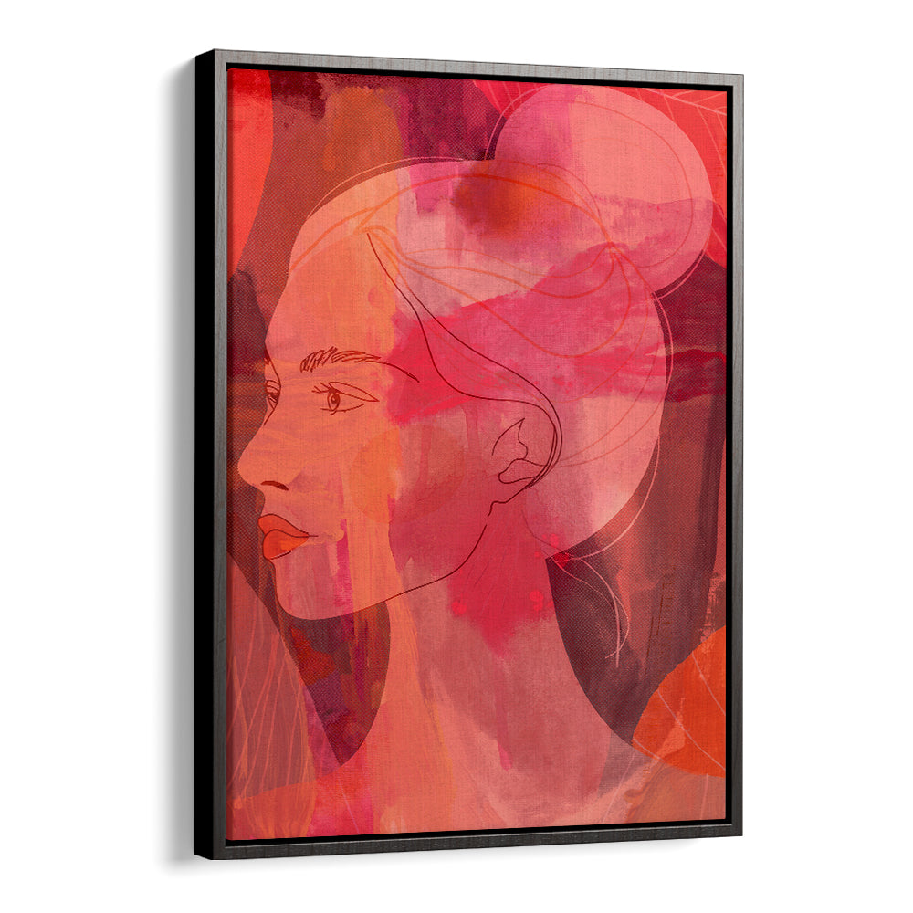 Elegant artwork showcasing "THE FEMININE COSMIC SPIRIT I, PORTRAITS," perfect for spiritual inspiration and personal growth.