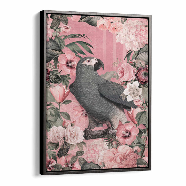 THE PARROTS PARADISE GARDEN II , ANIMAL PAINTINGS