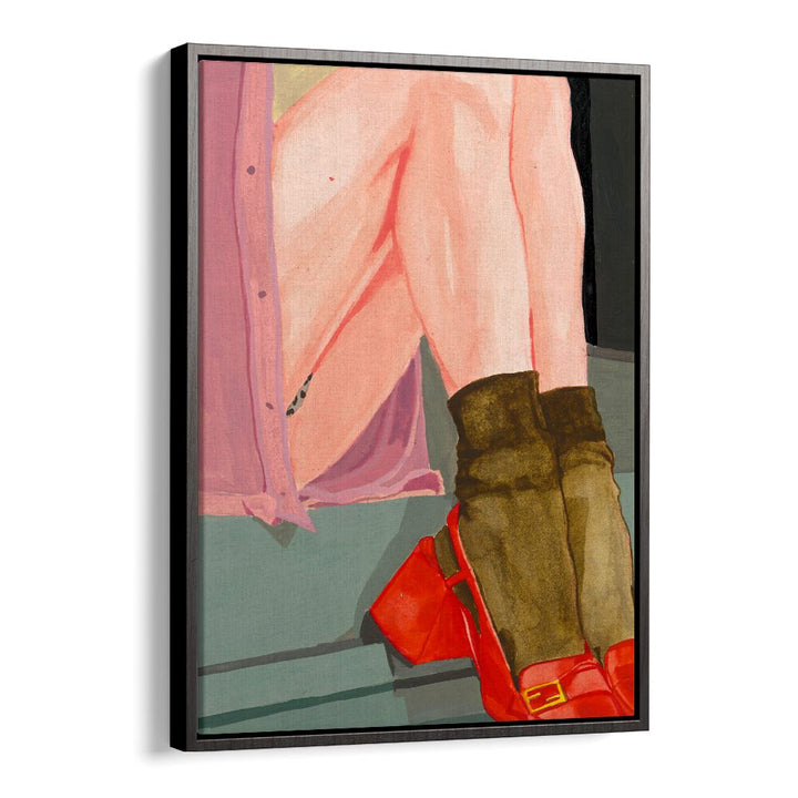 Stylish artwork featuring THE WAITING GIRL, FASHION POSTERS, perfect for enhancing any space with charm.