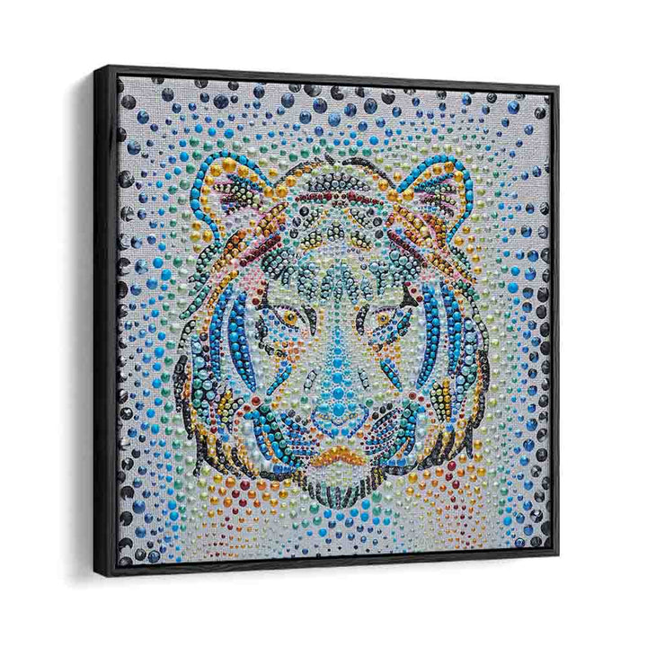 Colorful TIGER FACE, KIDS ROOM PAINTINGS enhance any child's space, sparking imagination and adventure.