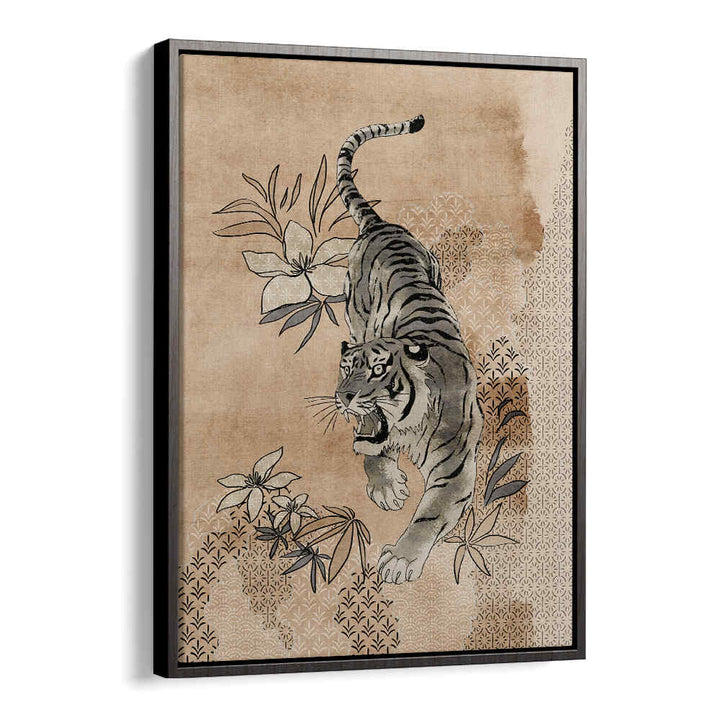 TIGER SPIRIT I , ANIMAL PAINTINGS