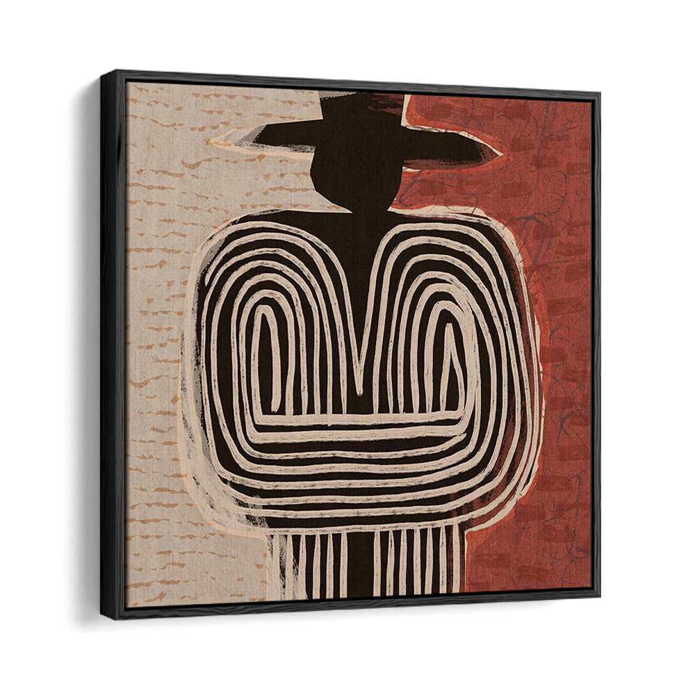 TRIBAL FIGURE WITH HAT