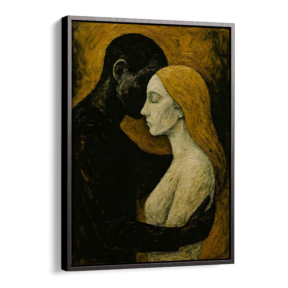 THE EMBRACE OF SHADOWS , EXPRESSIONISM PAINTINGS