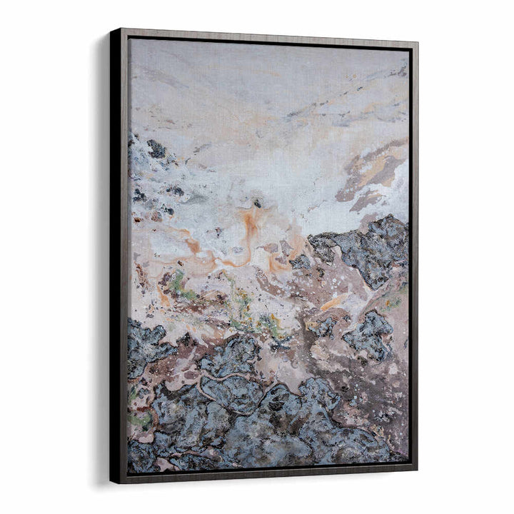 UNHURRIED , ABSTRACT PAINTINGS