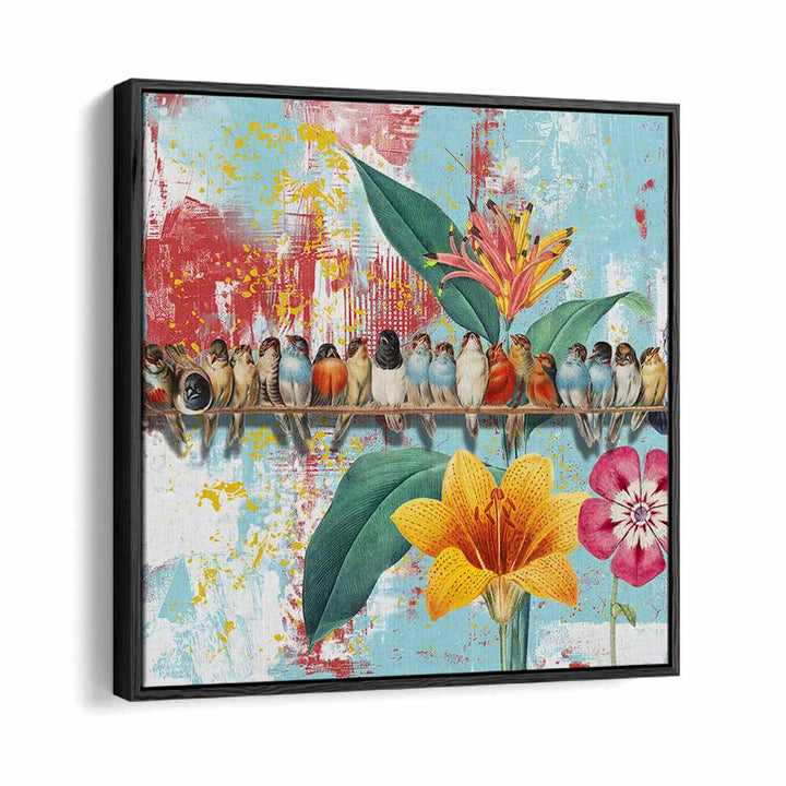 VIBRANT BIRDS AND BLOOMS