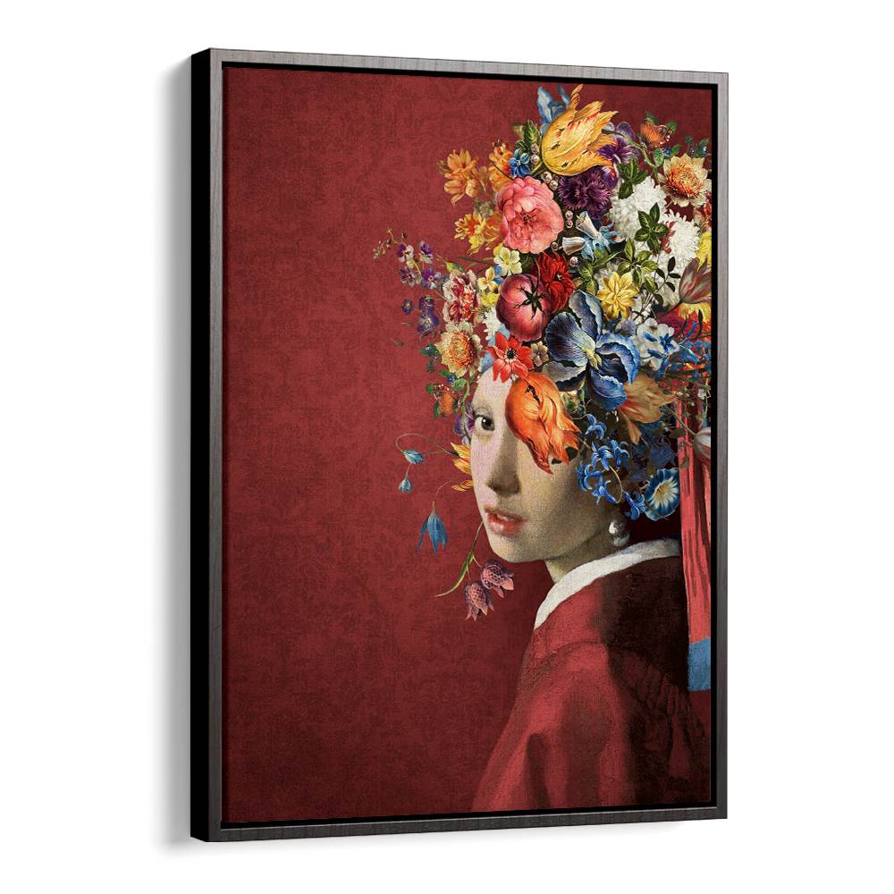 VIBRANT FLORAL PORTRAIT