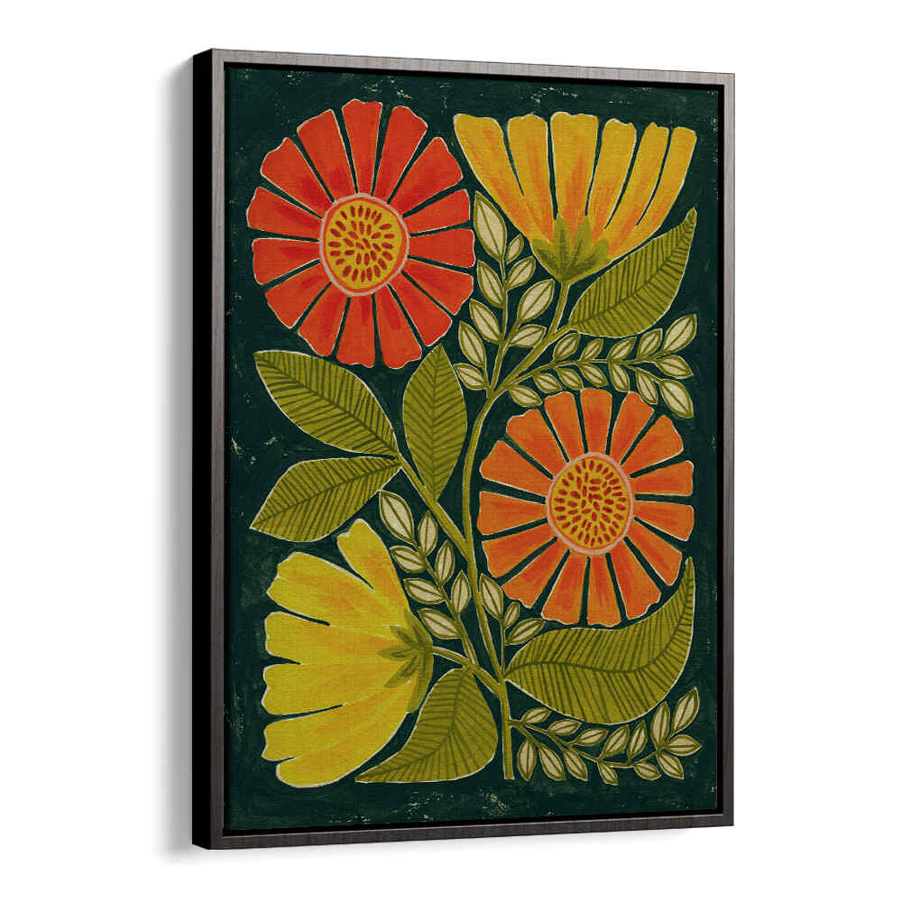 VIBRANT ORANGE AND YELLOW FLOWERS