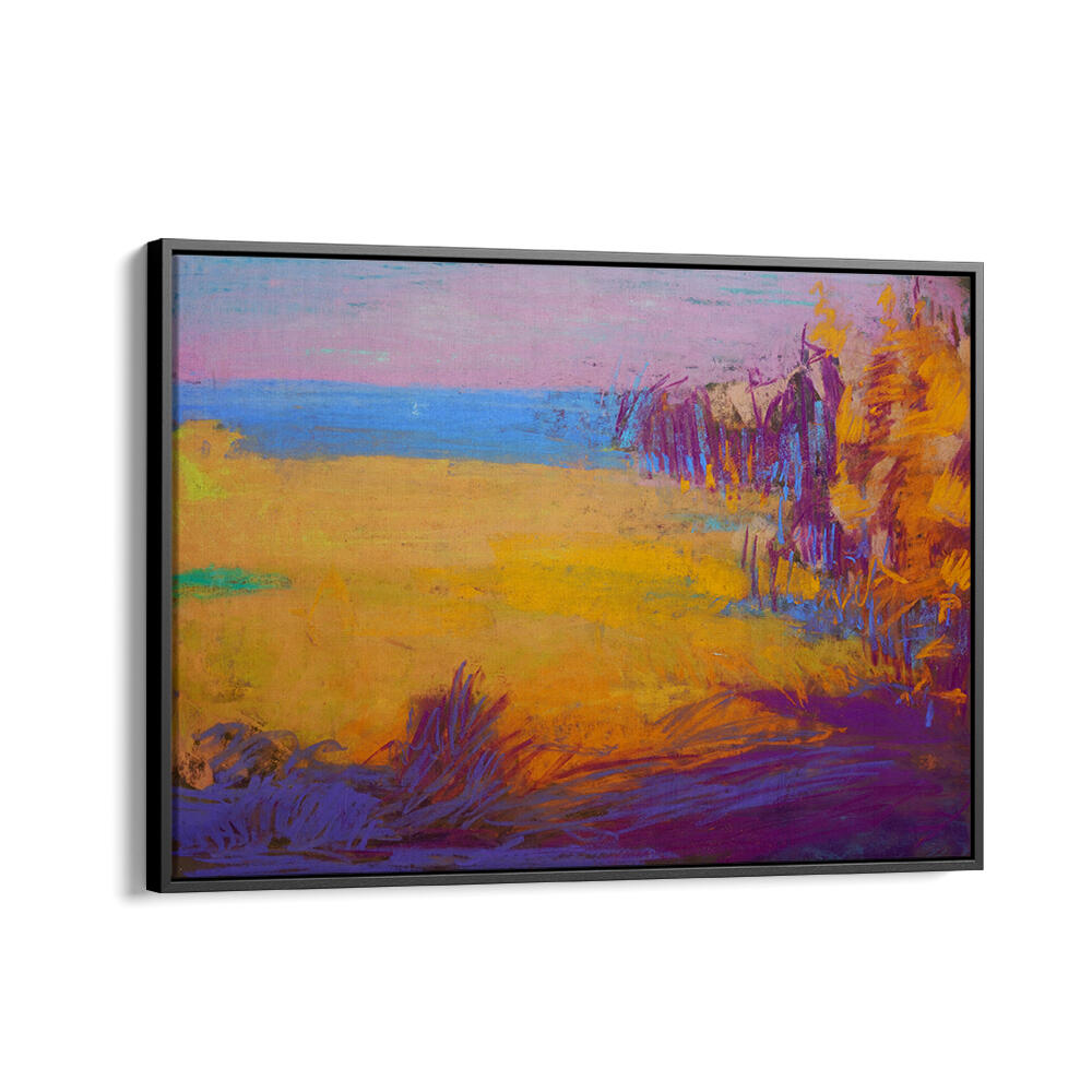 VIBRANT SUNSET FIELDS , LANDSCAPE PAINTINGS