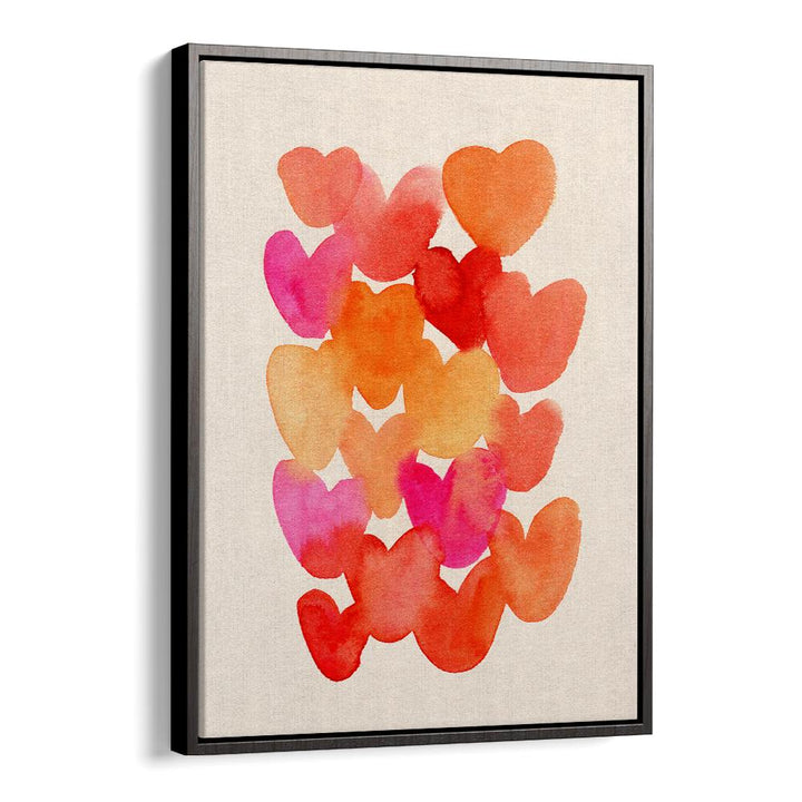 VIBRANT WATERCOLOR HEARTS
