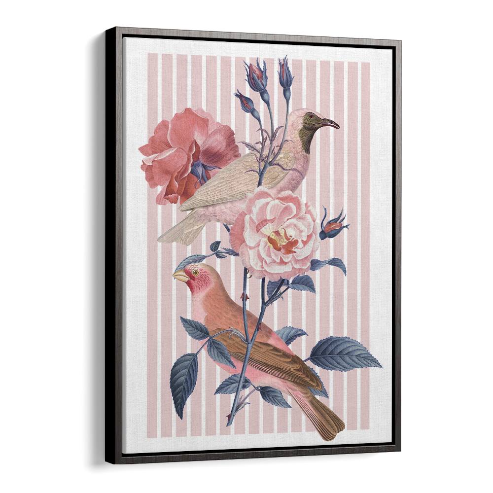 VINTAGE ROSE BIRDS