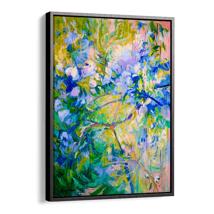 VIVID COLORS AND DELICATE PETALS II  , ABSTRACT PAINTINGS