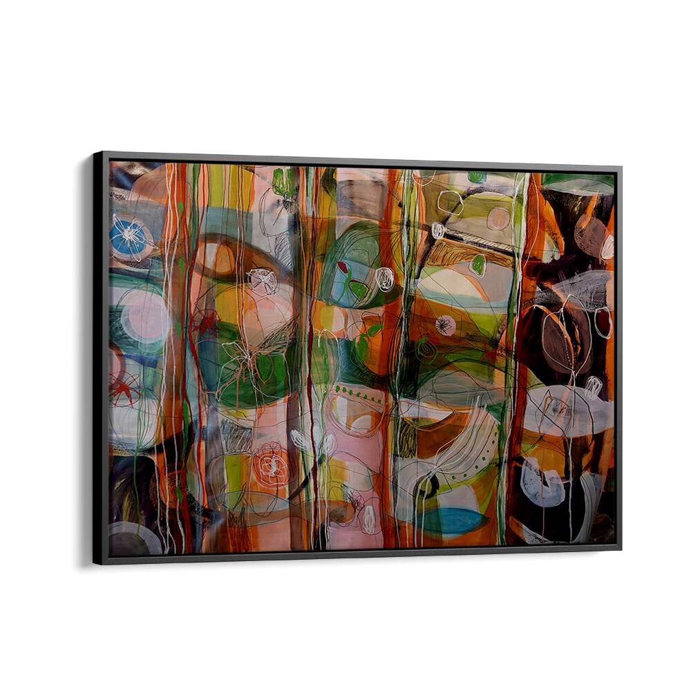 Colorful and dynamic, VIBRANT WHIMSY, ABSTRACT PAINTINGS enrich any space with modern artistic flair.