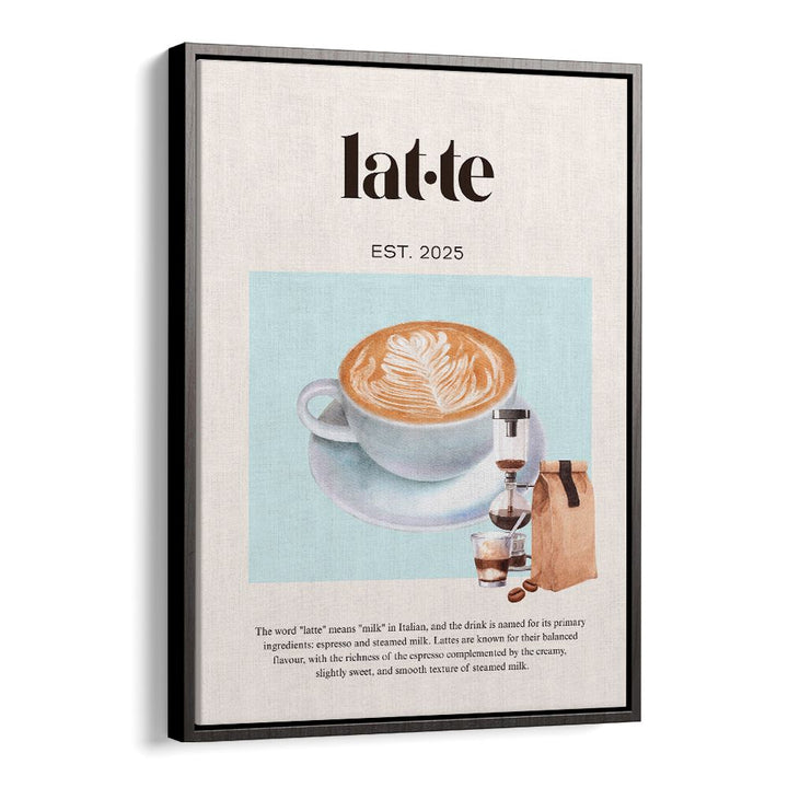 WARM LATTE ART ILLUSTRATION