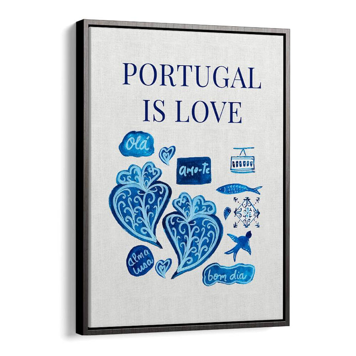 WATERCOLOR PORTUGAL LOVE