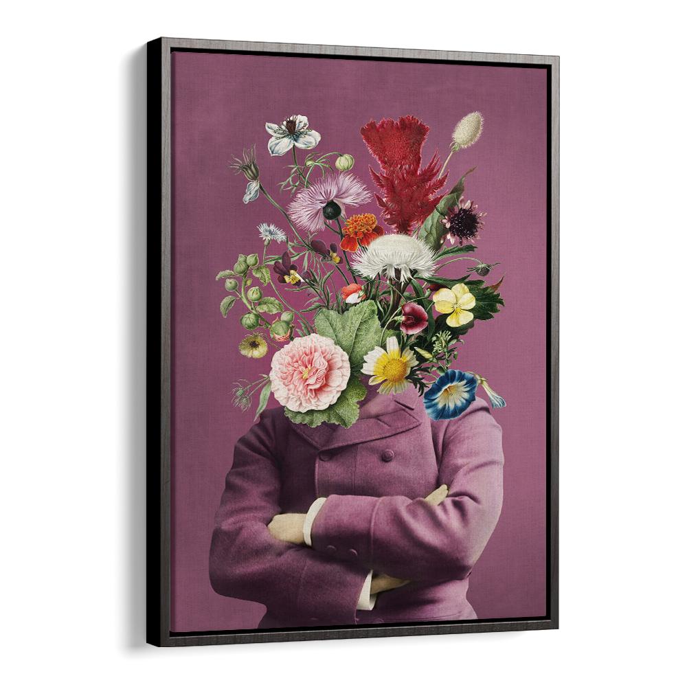 WHIMSICAL FLORAL PORTRAIT
