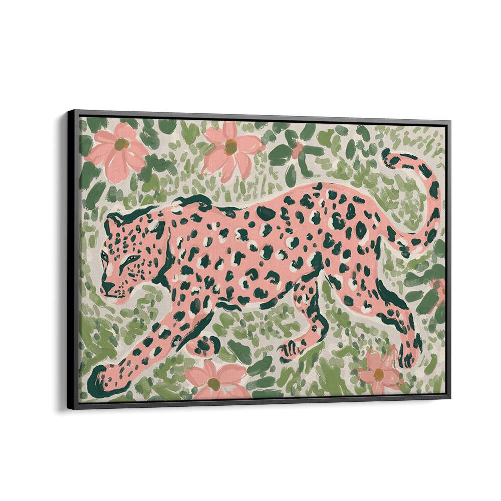 WHIMSICAL PINK LEOPARD