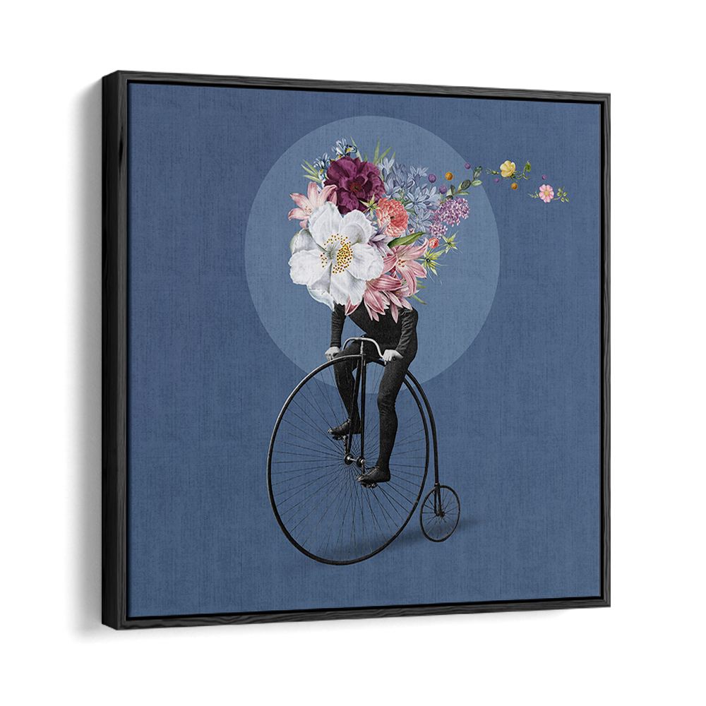 WHIMSICAL FLORAL CYCLIST