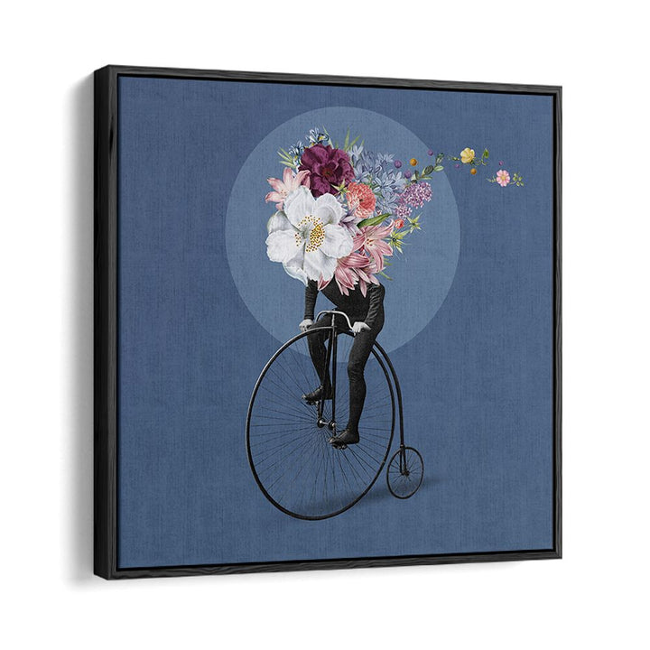 WHIMSICAL FLORAL CYCLIST