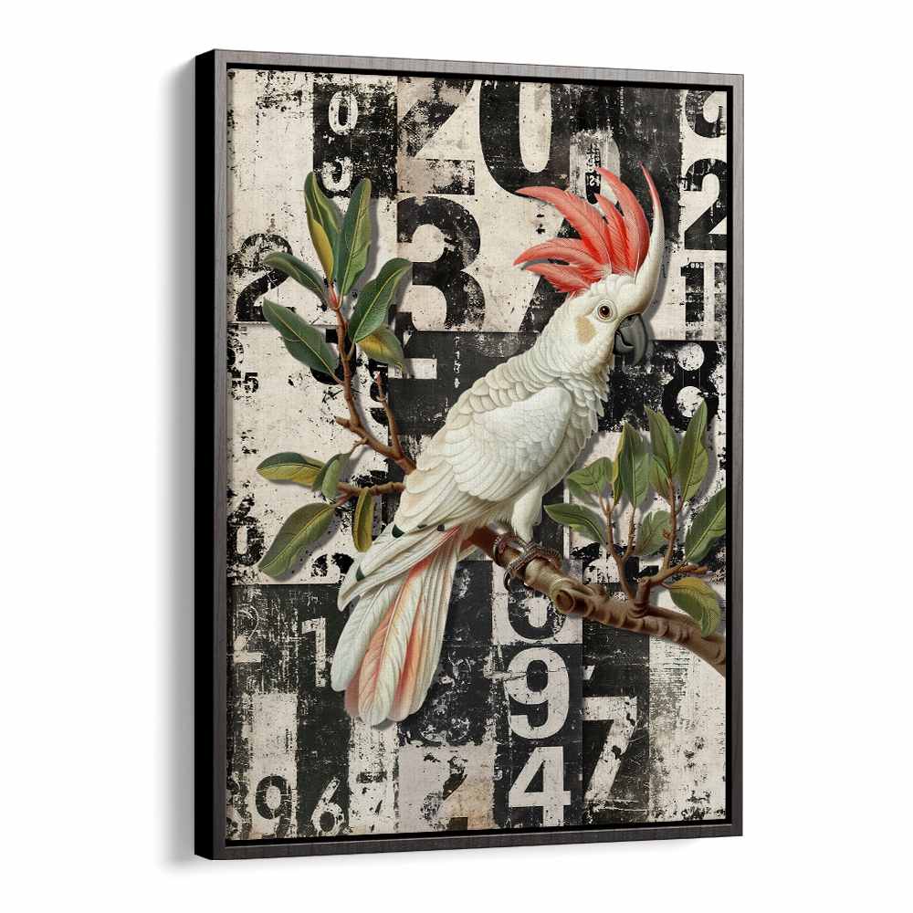WHITE COCKATOO GRUNGE NUMBERS