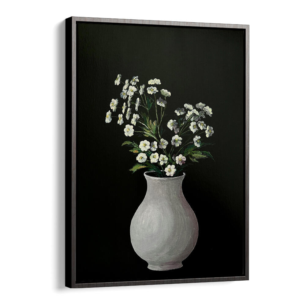 WHITE FLOWER PAINTING