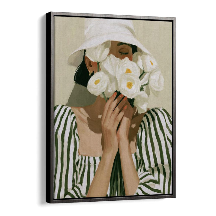 WHITE HAT RANUNCULUS