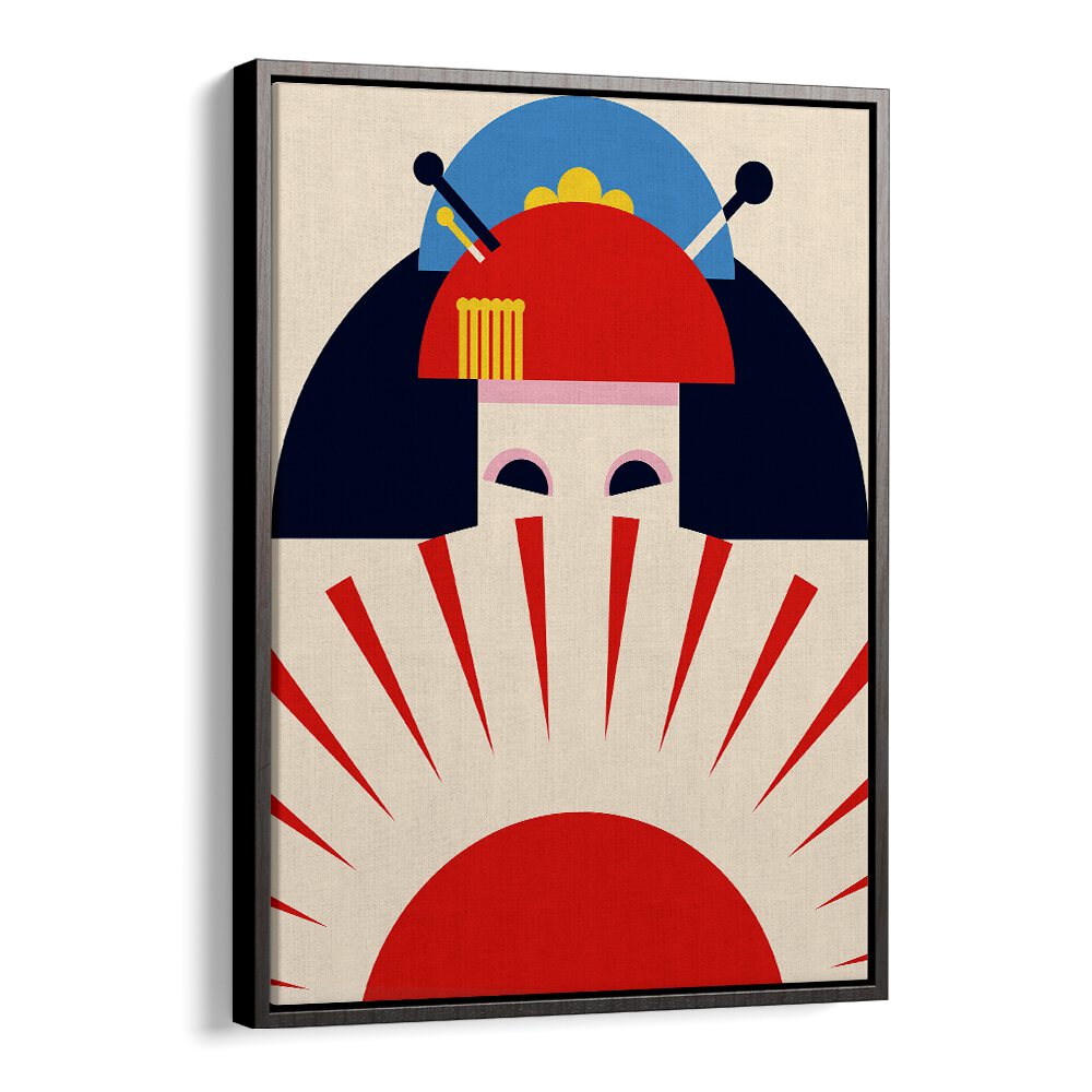 Colorful FAN inspired by traditional JAPANESE PAINTINGS, perfect for enhancing your living space with cultural artistry.