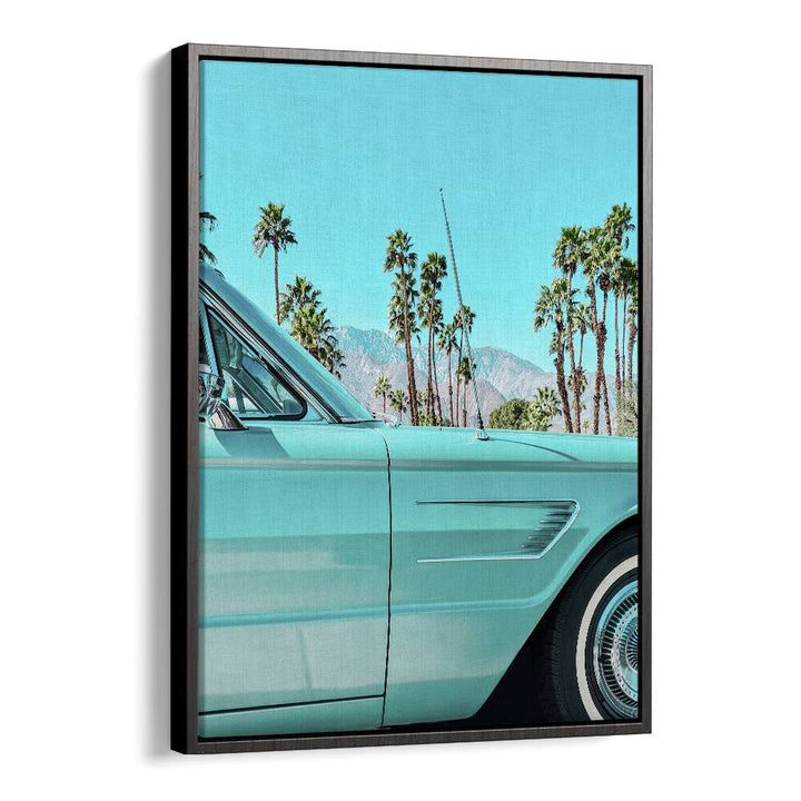 surreal painting - TEAL THUNDERBIRD IN PALM SPRINGS by Asianmonk