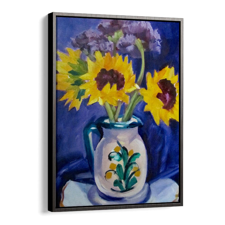 SANGRIA PITCHER , FLORAL FLOWER PAINTINGS