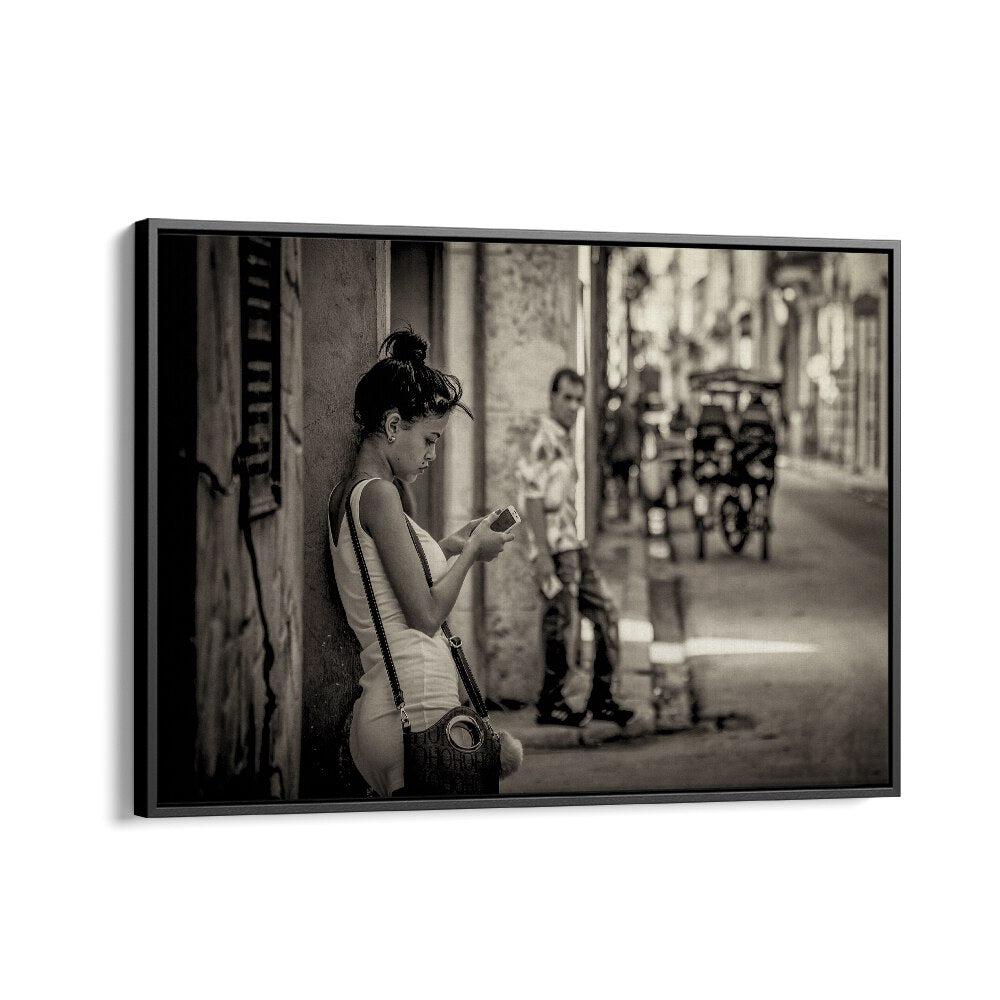 ABSTRACT painting - LA HABANA STREET by Asianmonk