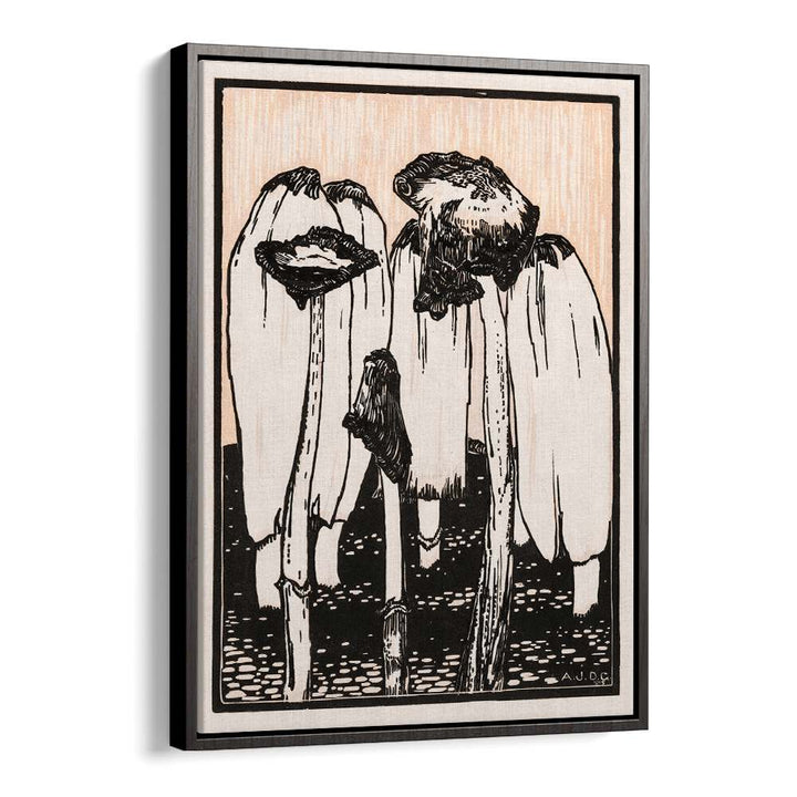 INK MUSHROOMS (1915)  , VINTAGE PAINTINGS