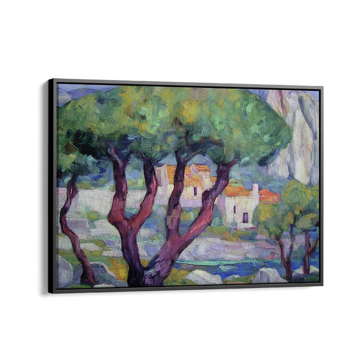 Transform your space with CYPRESS TREES IN THE MOUNTAINS, bringing elegance and tranquility to your landscape decor.