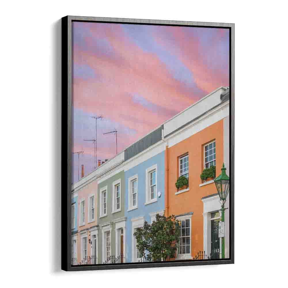 NOTTING HILL GATE BY GABOR ESTEFAN, STREET PHOTOGRAPHY ART PRINTS