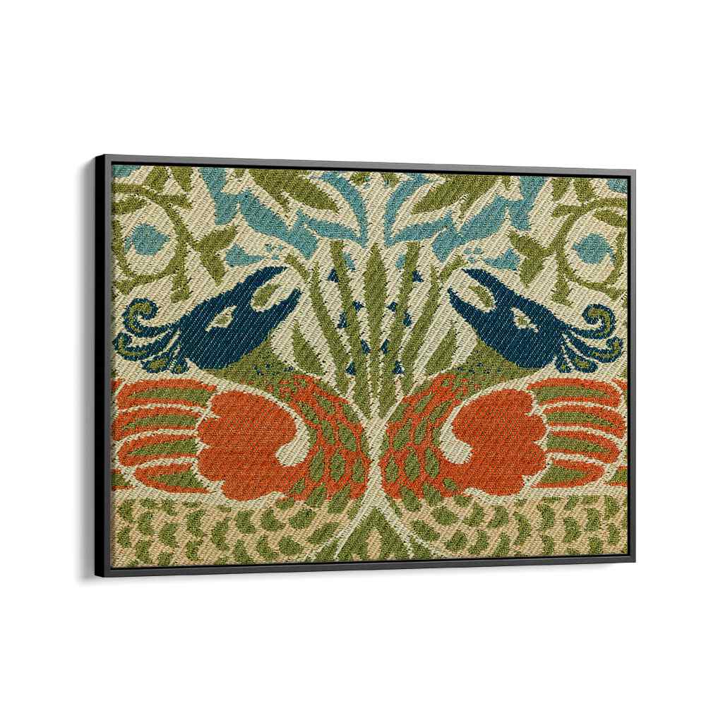 PEACOCK AND DRAGON (1878) , WILLIAM MORRIS PAINTINGS , ARTWORKS BY WILLIAM MORRIS