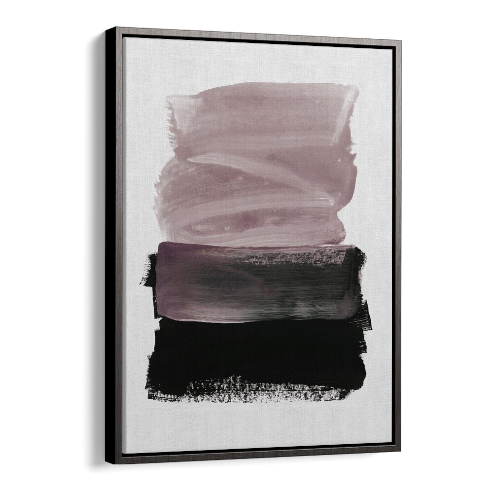 Elevate your decor with MAUVE A BLACK, ABSTRACT PAINTINGS showcasing elegant hues of mauve and black.