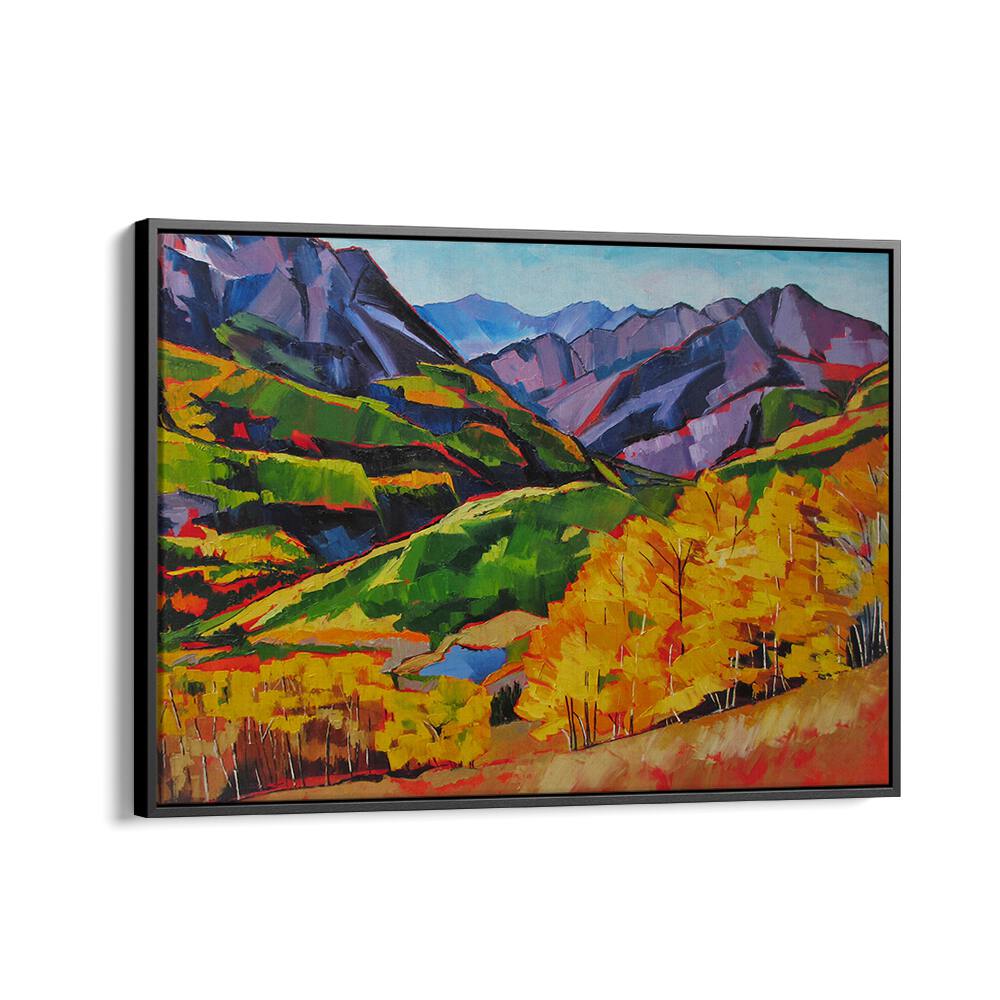 AUTUMN IN THE MOUNTAIN , LANDSCAPE PAINTINGS