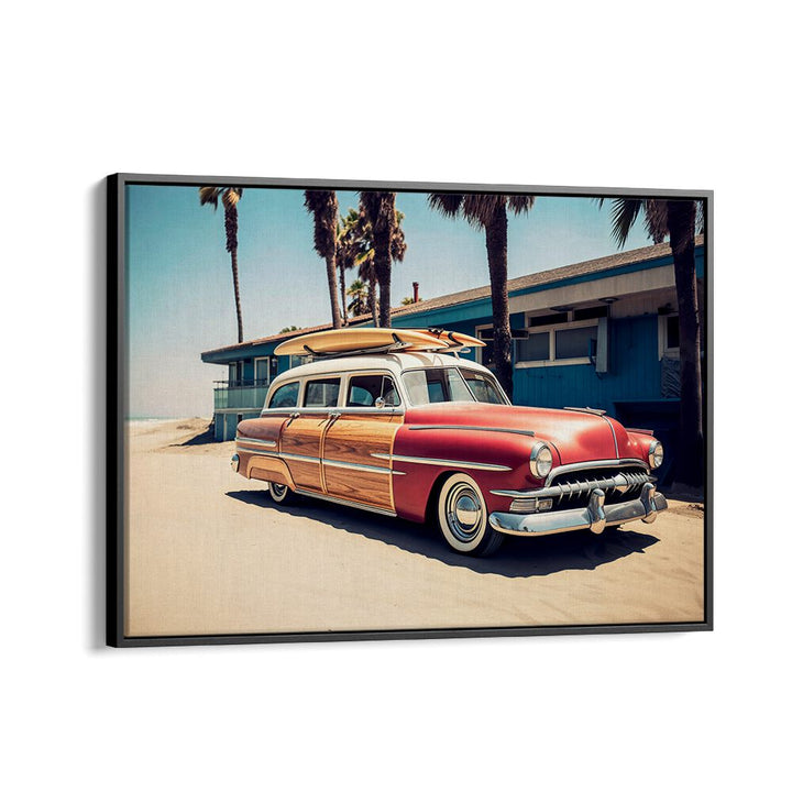 SURFING VINTAGE CAR , CAR POSTERS