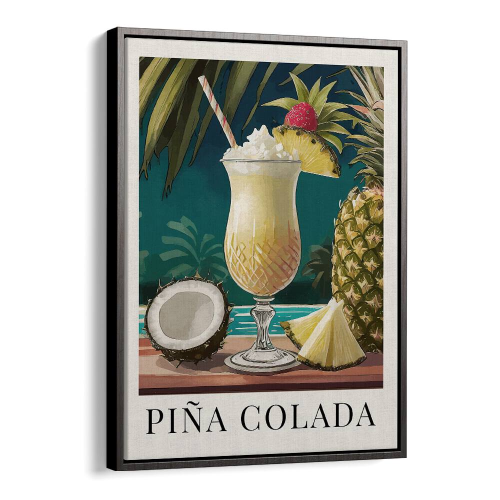 PINA COLADA BY ANDREAS MAGNUSSON, BAR POSTERS , BAR ART PRINTS