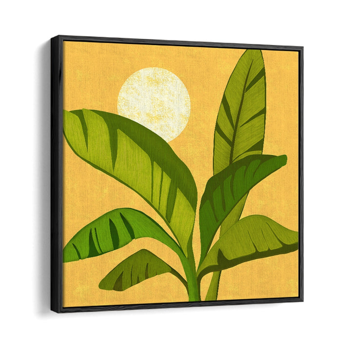 Bar Art painting - SUNNY GOLDEN TROPICS by Asianmonk