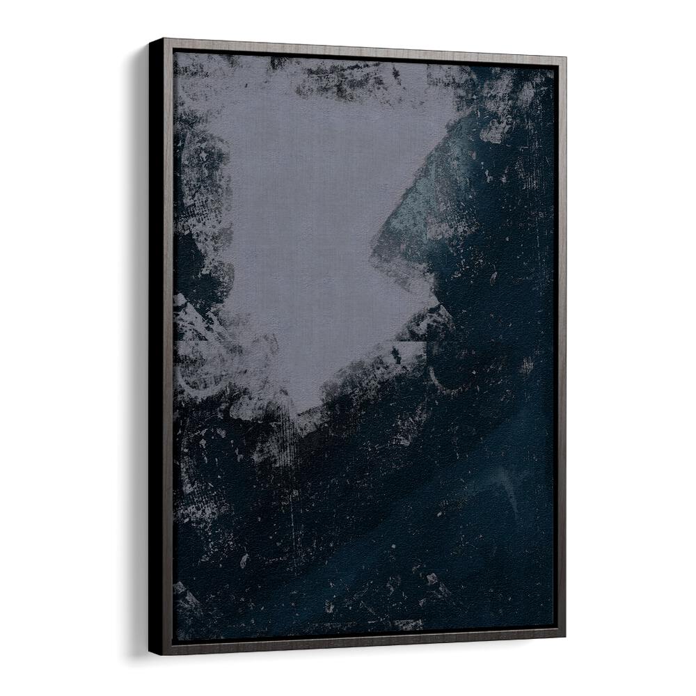 Stunning TERAPH, ABSTRACT PAINTINGS in dark tones, perfect for enhancing your workspace or home decor.
