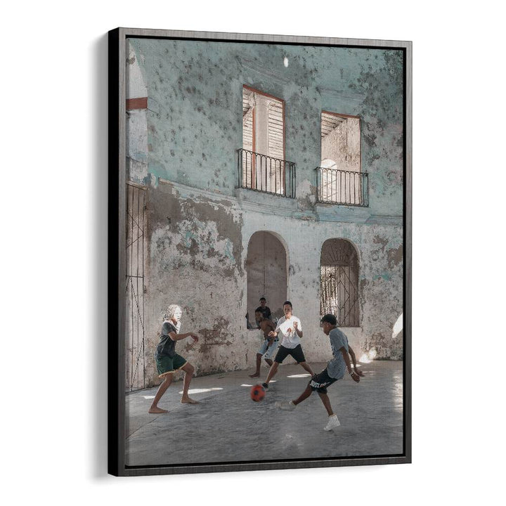 Christian Meermann painting - PLAYING SOCCER by Asianmonk