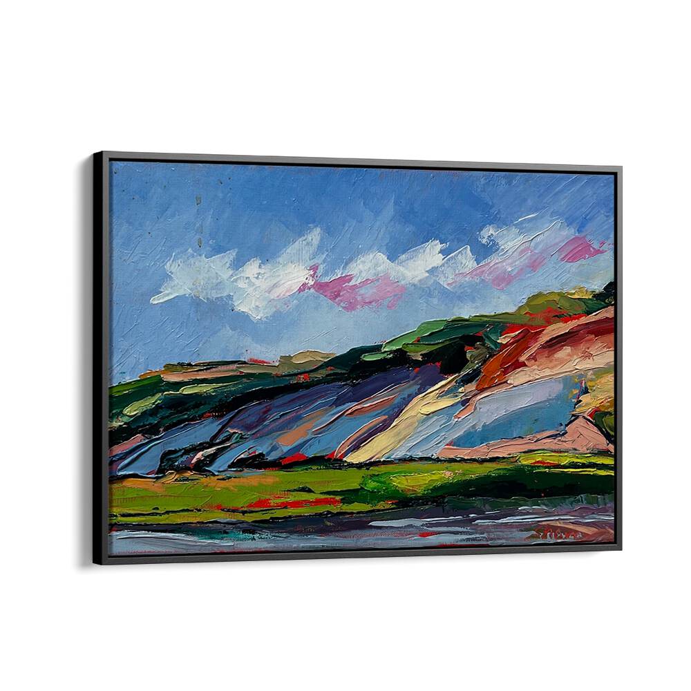 COLORFUL DUNES , LANDSCAPE PAINTINGS