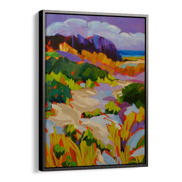 OVER THE DUNES II , LANDSCAPE PAINTINGS