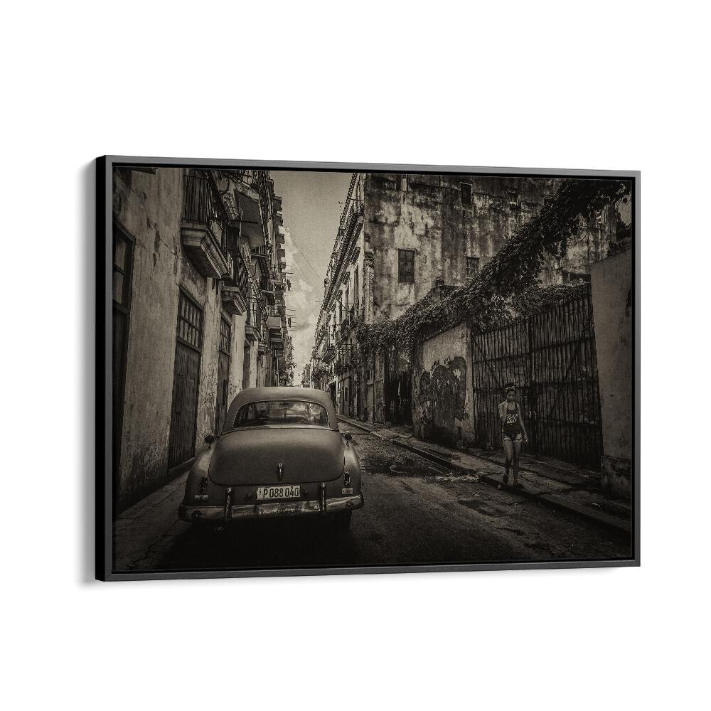 ABSTRACT painting - HABANA STREET II by Asianmonk