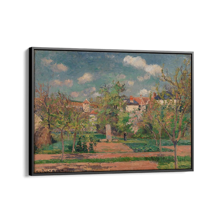 GARDEN IN FULL SUNLIGHT (LE JARDIN AU GRAND SOLEIL, PONTOISE) , VINTAGE PAINTINGS