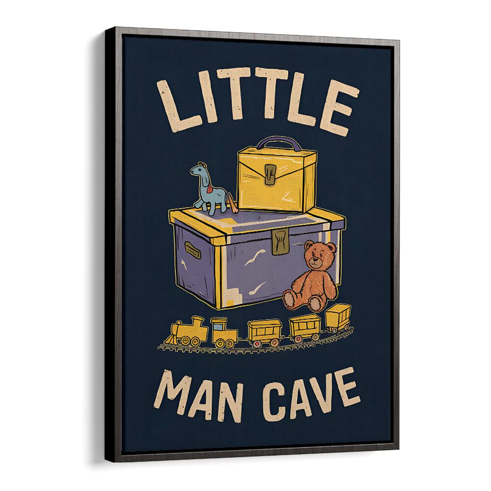 LITTLE MAN CAVE BY ANDREAS MAGNUSSON, KIDS ROOM PAINTINGS , KIDS ROOM WALL ART