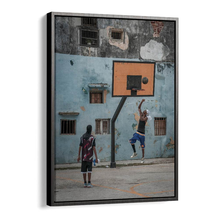 Christian Meermann painting - PLAYING BASKETBALL by Asianmonk